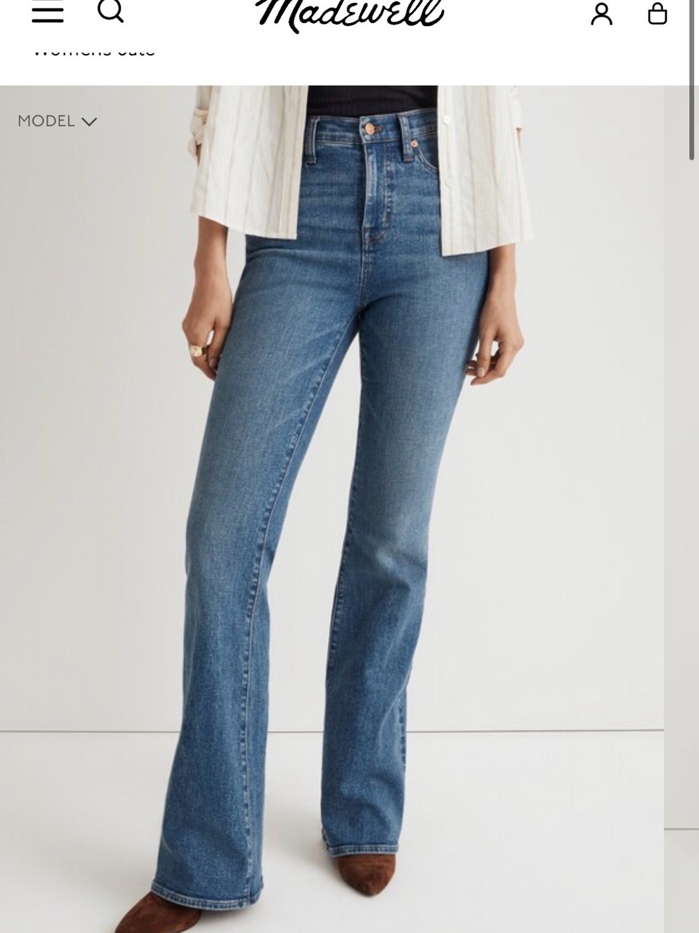 Madewell Skinny Flare Jeans SZ 28